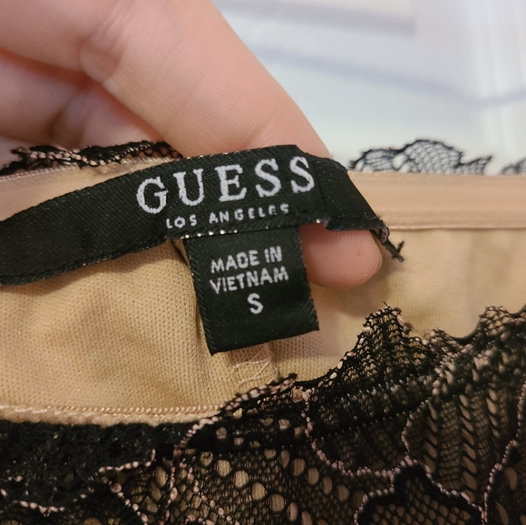 NWOT Guess Nude Lacey Dress 🌹🌴 - Picture 5 of 8